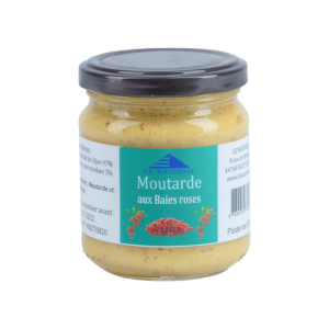 Moutarde aux Baies Roses 200g