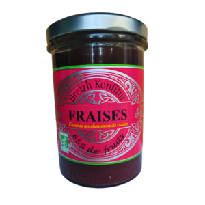 Breizh konfitur fraise de plougastel - 220 g