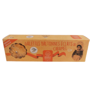 Galettes bretonnes aux éclats de caramel