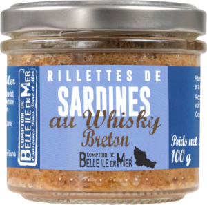 Rillettes de Sardines au Whisky de Belle-Ile 100g