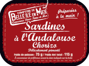 Sardines Andalouse / Chorizo 115g