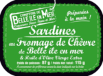 Sardines au Fromage de Chèvre de Belle Ile en Mer 115g