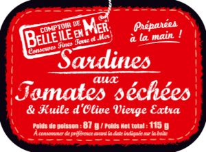 Sardines aux Tomates Séchées 115g