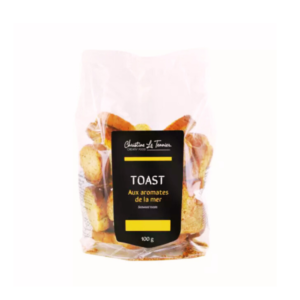 Toasts aux aromates de la mer