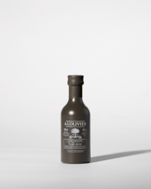 Bouteille huile d'olive truffe noire