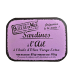 Sardines à l'ail 115g