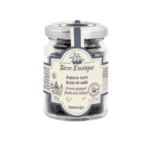 Poivre vert frais et salé 50g