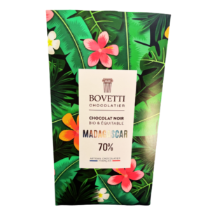 Chocolat noir bio 70% Madagascar 80g