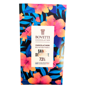 Chocolat noir bio 73% Saint Domingue 80g