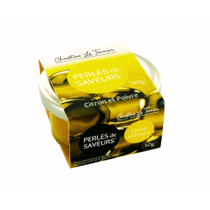 Perles de saveur Citron & Poivre 50g