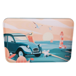 Coffret biscuits bretons 2CV bleue
