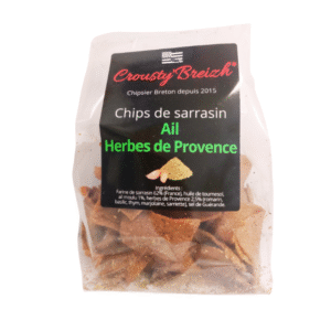 Chips de sarrasin ail et herbes de Provence