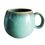 Mug boule vert tropique