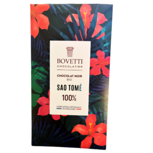 Chocolat noir bio 100% Sao Tomé 80g