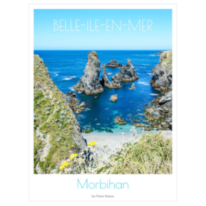Affiche photo Belle île en mer