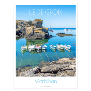 Affiche photo île de Groix